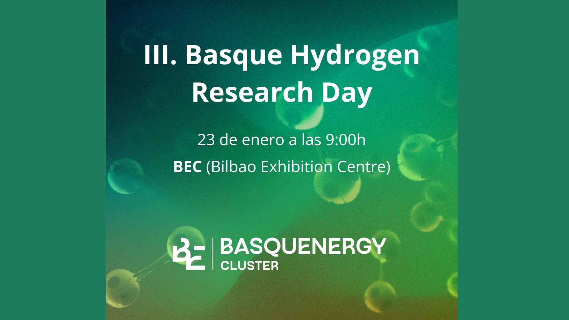Keynote session at III Basque Hydrogen Research Day 2026