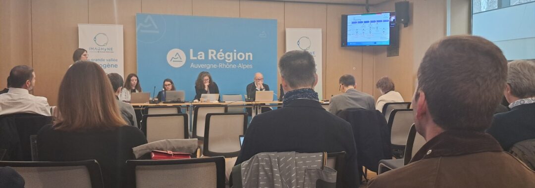 IMAGHyNE project partners during the 4th General Assembly meeting at Hôtel de Région Auvergne-Rhône-Alpes in Lyon, France.