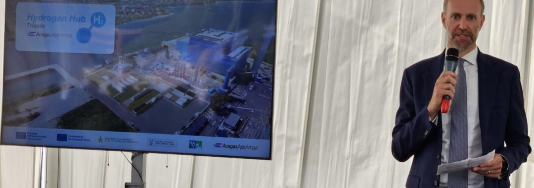 Groundbreaking ceremony for the Trieste Hydrogen Hub